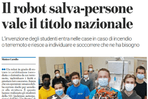Il robot salva-persone vale il titolo nazionale – Giornale di Vicenza